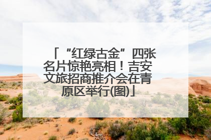 “红绿古金”四张名片惊艳亮相！吉安文旅招商推介会在青原区举行(图)