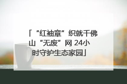 “红袖章”织就千佛山“无废”网 24小时守护生态家园