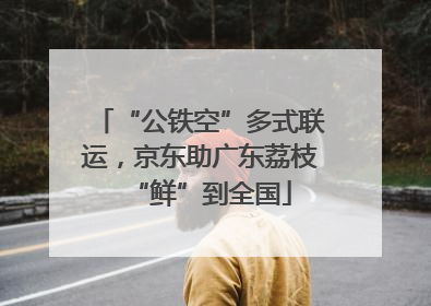 “公铁空”多式联运，京东助广东荔枝“鲜”到全国