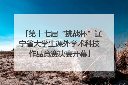 第十七届“挑战杯”辽宁省大学生课外学术科技作品竞赛决赛开幕