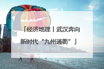 经济地理丨武汉奔向新时代“九州通衢”