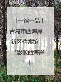 一馆一品丨青岛市西海岸新区档案馆：“影像西海岸”