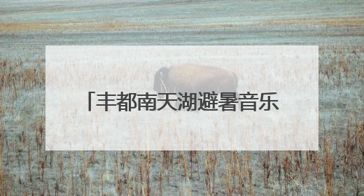 丰都南天湖避暑音乐季7月1日上新！邀你坐着飞机来打卡