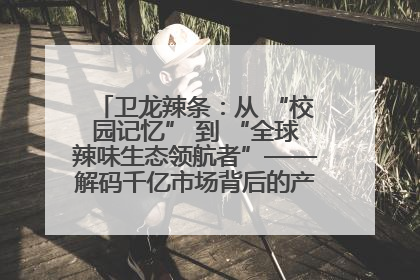 卫龙辣条：从 “校园记忆” 到 “全球辣味生态领航者”——解码千亿市场背后的产品创新与全链路破圈