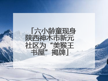 六小龄童现身陕西神木市新元社区为“美猴王书屋”揭牌