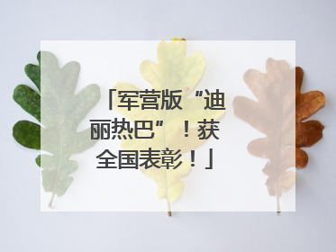 军营版“迪丽热巴”！获全国表彰！