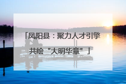 凤阳县：聚力人才引擎 共绘“大明华章”
