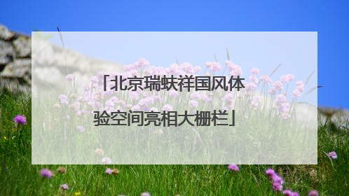 北京瑞蚨祥国风体验空间亮相大栅栏