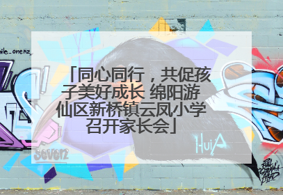同心同行，共促孩子美好成长 绵阳游仙区新桥镇云凤小学召开家长会