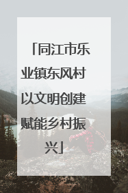同江市乐业镇东风村以文明创建赋能乡村振兴