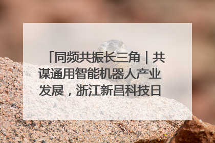 同频共振长三角｜共谋通用智能机器人产业发展，浙江新昌科技日搭建协同创新平台