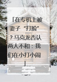 在专机上被妻子“打脸”？马克龙否认两人不和：我们在小打小闹