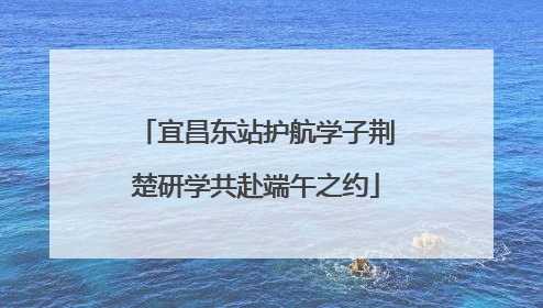 宜昌东站护航学子荆楚研学共赴端午之约