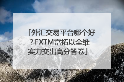 外汇交易平台哪个好？FXTM富拓以全维实力交出高分答卷