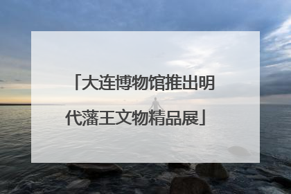 大连博物馆推出明代藩王文物精品展