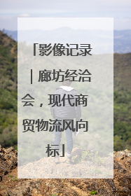影像记录｜廊坊经洽会，现代商贸物流风向标