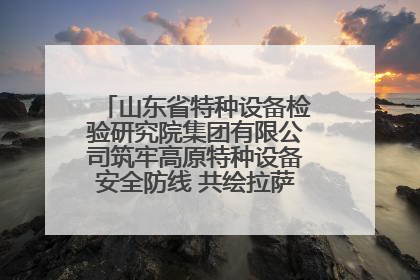 山东省特种设备检验研究院集团有限公司筑牢高原特种设备安全防线 共绘拉萨美好生活画卷