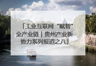 工业互联网“赋智”全产业链｜贵州产业新势力系列报道之八