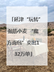 延津“玩转”强筋小麦 “魔方面包”卖出132万单