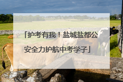 护考有我！盐城盐都公安全力护航中考学子