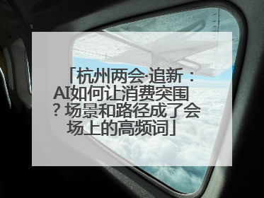 杭州两会·追新：AI如何让消费突围？场景和路径成了会场上的高频词