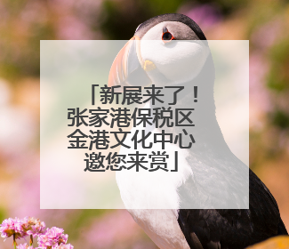 新展来了！张家港保税区金港文化中心邀您来赏