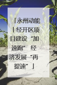 永州动能丨经开区项目建设“加速跑” 经济发展“再提速”