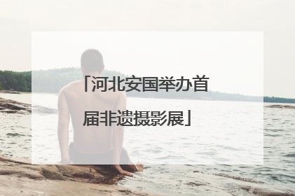 河北安国举办首届非遗摄影展