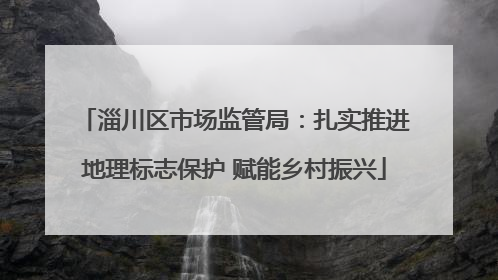 淄川区市场监管局：扎实推进地理标志保护 赋能乡村振兴
