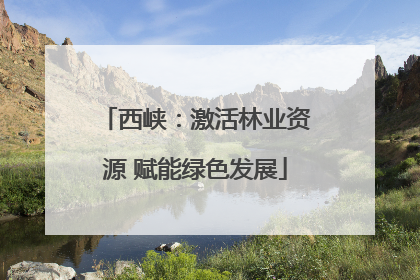 西峡：激活林业资源 赋能绿色发展