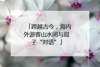 跨越古今，海内外游客山水间与屈子“对话”