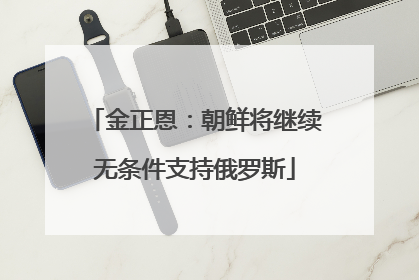 金正恩：朝鲜将继续无条件支持俄罗斯