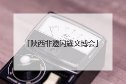 陕西非遗闪耀文博会